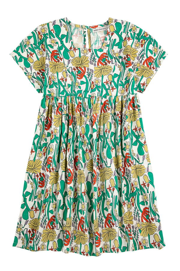 KIDS Bobo Choses All Over Herbalist Print Dress - Multicolour