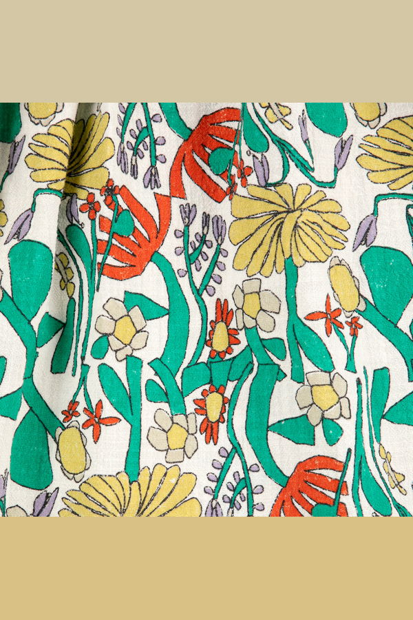 KIDS Bobo Choses All Over Herbalist Print Dress - Multicolour