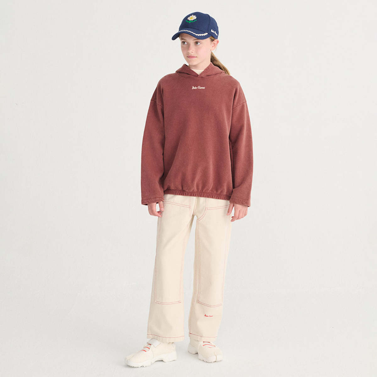 KIDS Bobo Choses Child Hooded Sweatshirt - Brown - Image 4 of 8