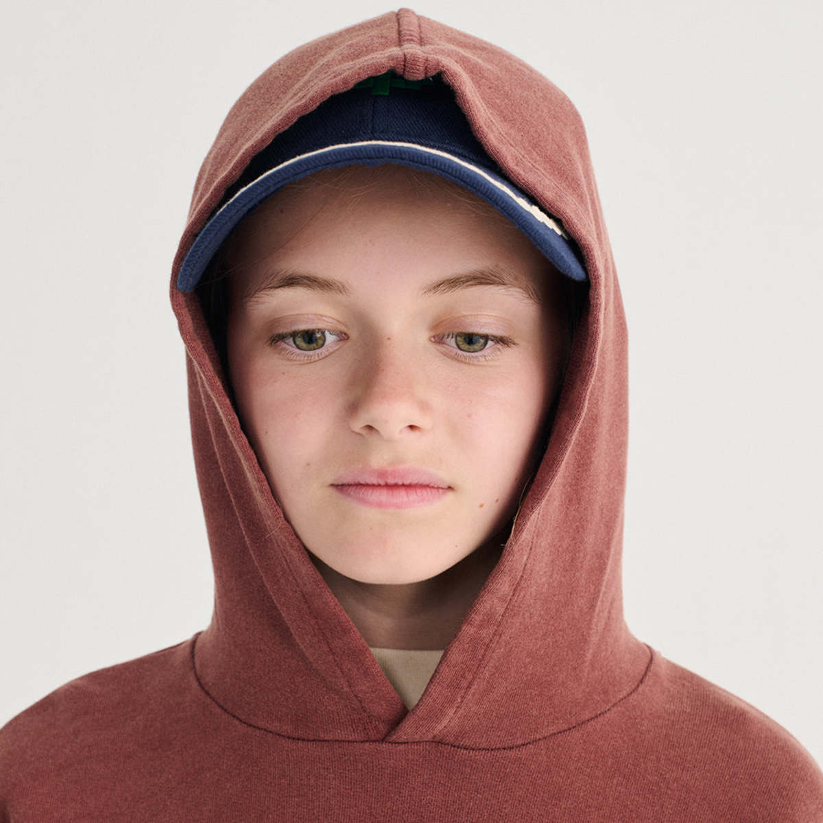 KIDS Bobo Choses Child Hooded Sweatshirt - Brown - Image 7 of 8