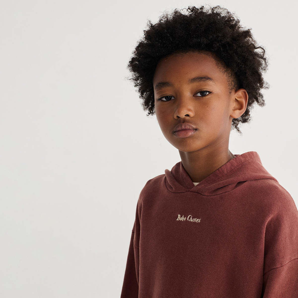 KIDS Bobo Choses Child Hooded Sweatshirt - Brown - Image 8 of 8