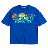 KIDS Bobo Choses Oversized T-Shirt Herbalist Print - Blue - Thumbnail 1
