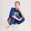 KIDS Bobo Choses Oversized T-Shirt Herbalist Print - Blue - Thumbnail 6