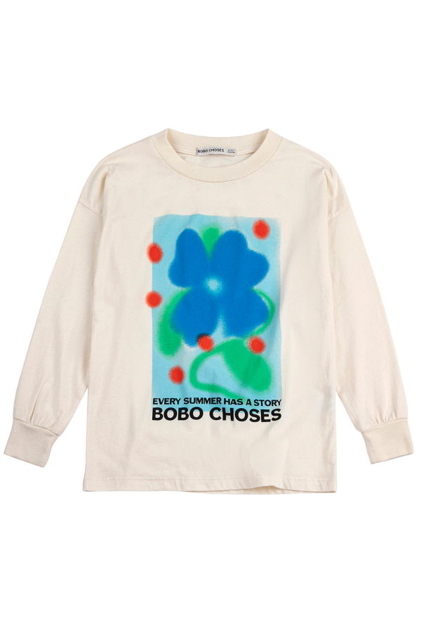 KIDS Bobo Choses Summer Story Print T-Shirt - White