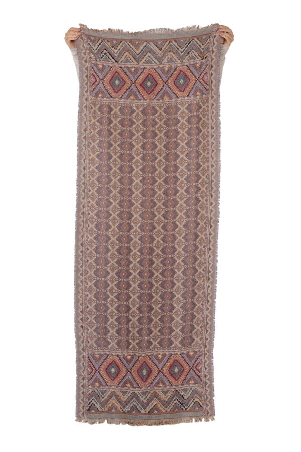 Vismaya Sierra Geometric Scarf - Lavender