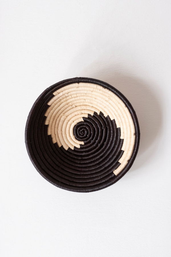 Maadili Collective Small Simple Spiral Basket