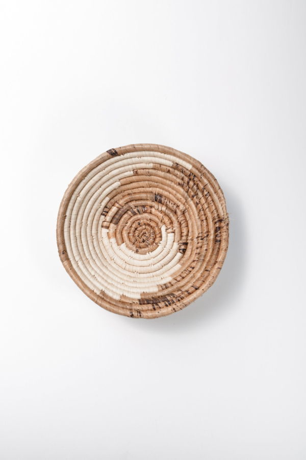 Maadili Collective Small Simple Spiral Basket