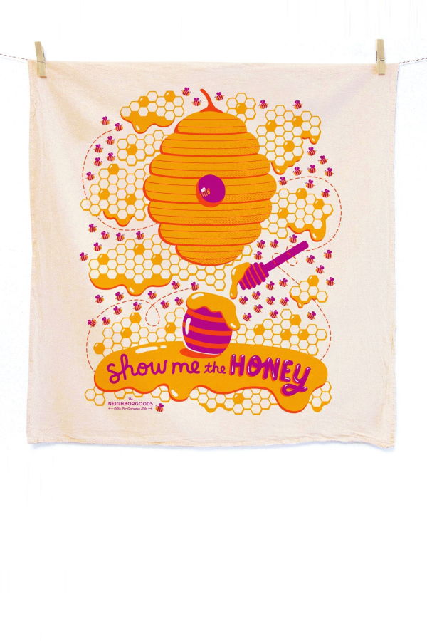 The Neighborgoods The Pollinator Dish Towel Set of 2