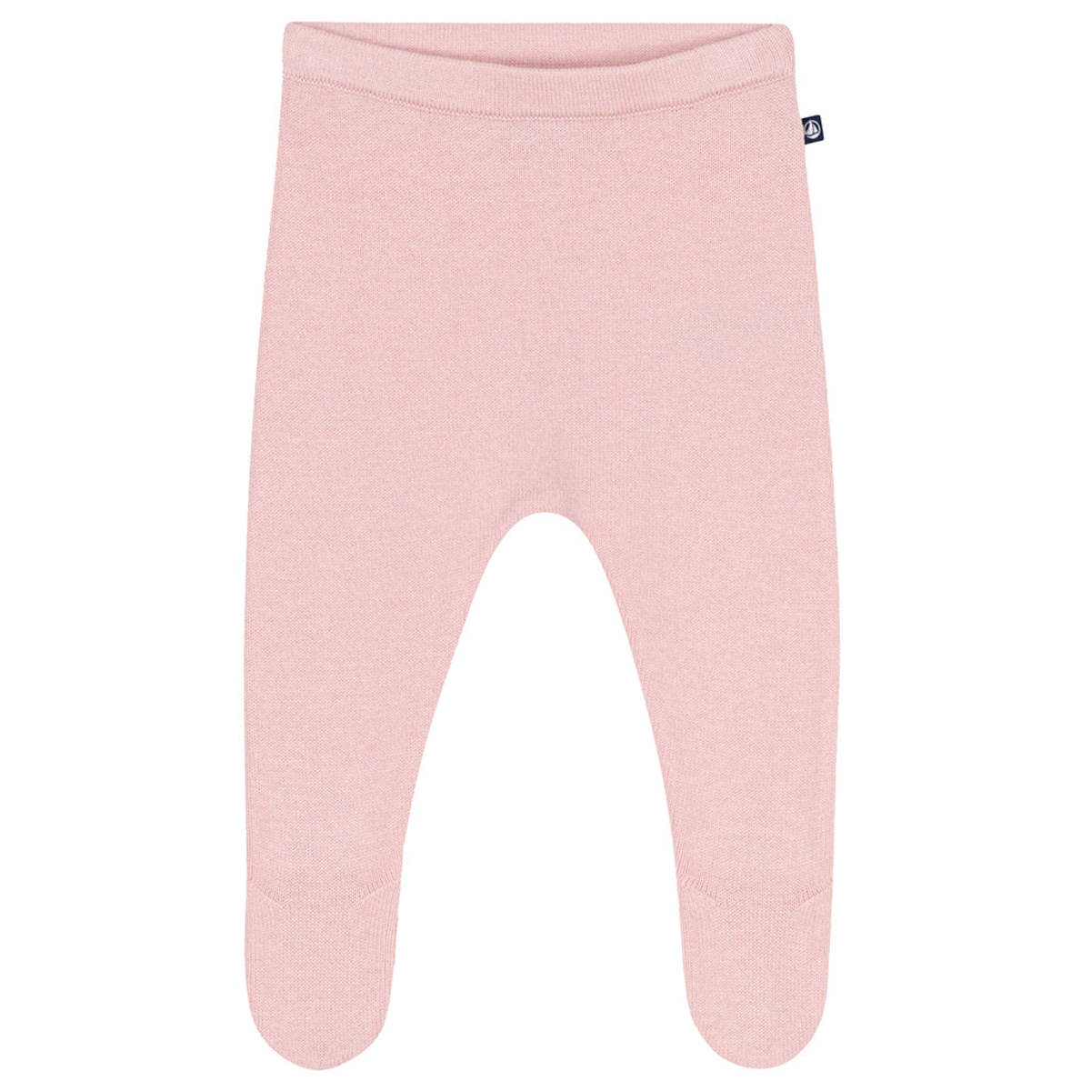 KIDS Petit Bateau Baby Leggings With Feet - Pink - Image 1 of 3