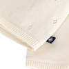 KIDS Petit Bateau Baby Wrap Cardigan - White - Thumbnail 4