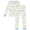 KIDS Petit Bateau Cars Print Pyjamas - Thumbnail 3