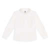 KIDS Petit Bateau Ecume Shirt - White - Thumbnail 1