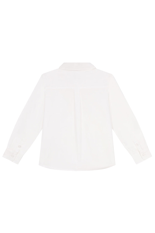 KIDS Petit Bateau Ecume Shirt - White
