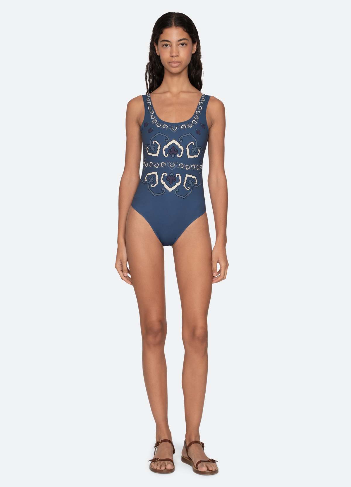 Sea NY Blaise One Piece Swimsuit - Navy - Image 2 of 9