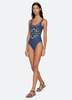 Sea NY Blaise One Piece Swimsuit - Navy - Thumbnail 6