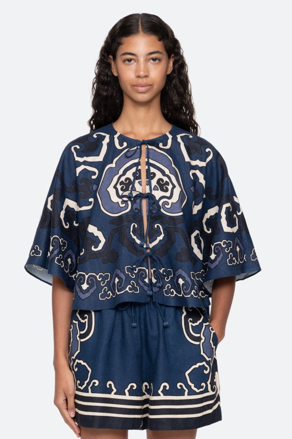 Sea NY Blaise Top - Navy