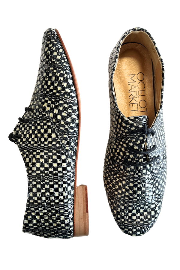 Ocelot Market Checkered Brogue - Multi