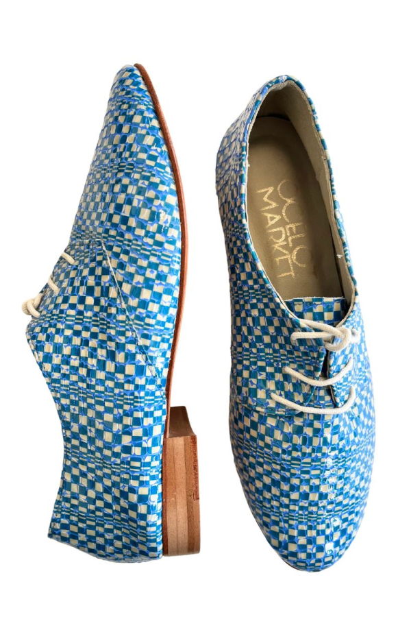 Ocelot Market Checkered Brogue - Multi