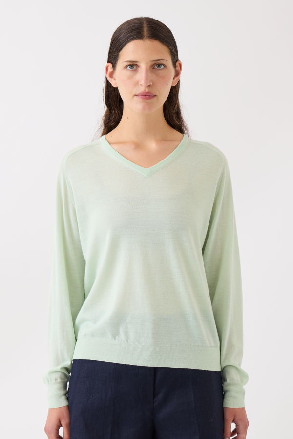 DEMYLEE Keria Superfine Merino Wool Sweater