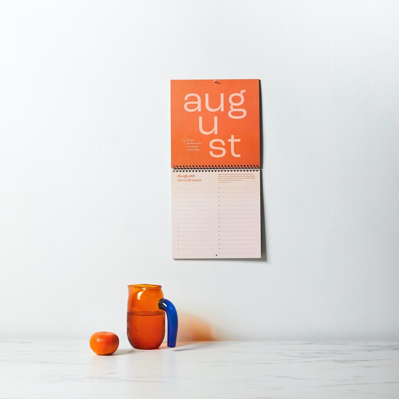 Free Period Press Calendar of Good: A Gratitude Calendar