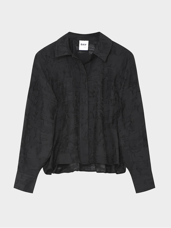 Day Birger et Mikkelsen Elston Jacquard Torn Shirt