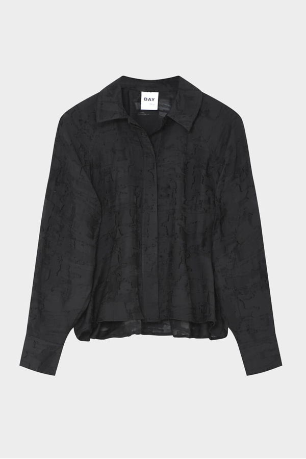 Day Birger et Mikkelsen Elston Jacquard Torn Shirt