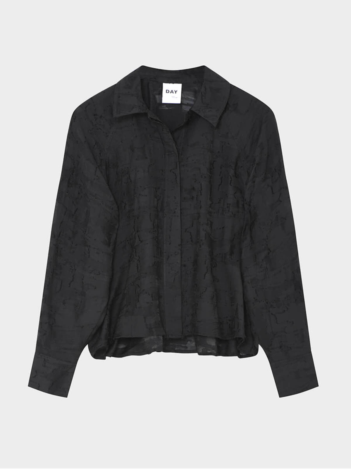 Day Birger et Mikkelsen Elston Jacquard Torn Shirt - Image 1 of 3