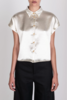 Alysi Merin Cropped Shirt - Thumbnail 1