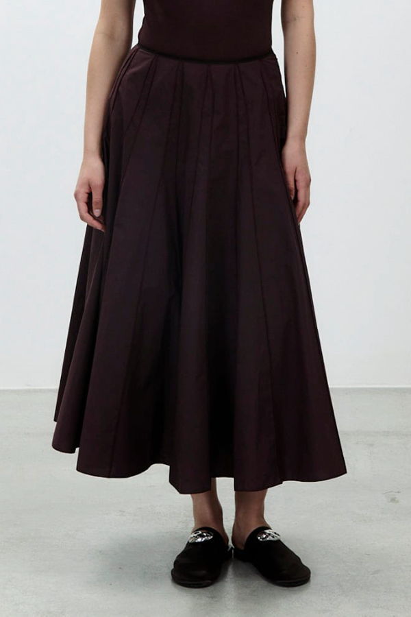 Alysi Flared Skirt - Uva