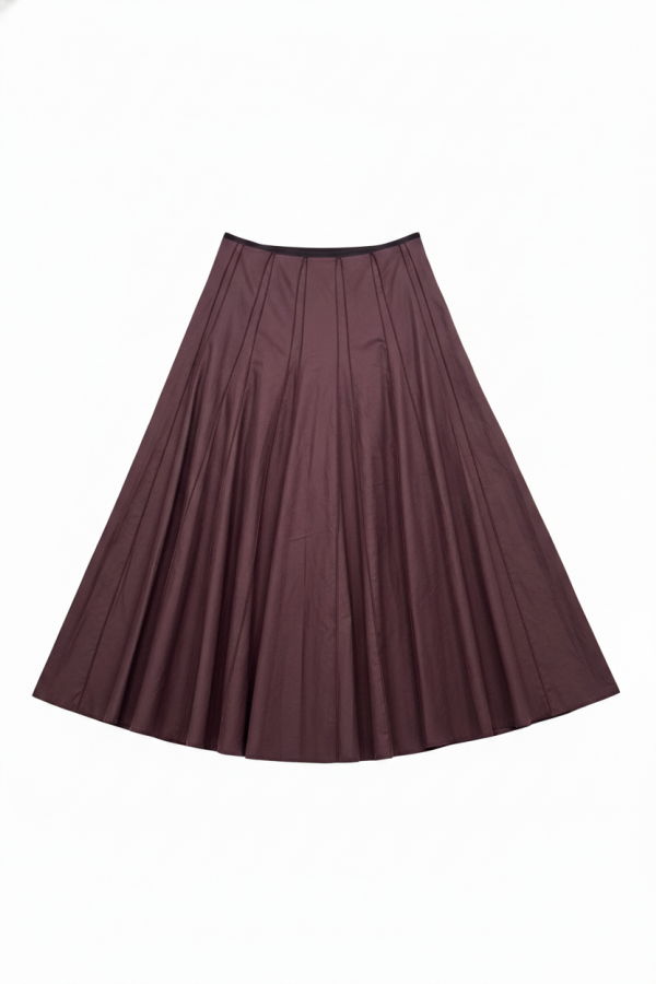 Alysi Flared Skirt - Uva