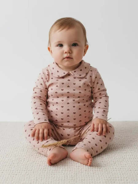 Kids Soor Ploom Flutter Tee - Stripe Eucalyptus | Garmentory