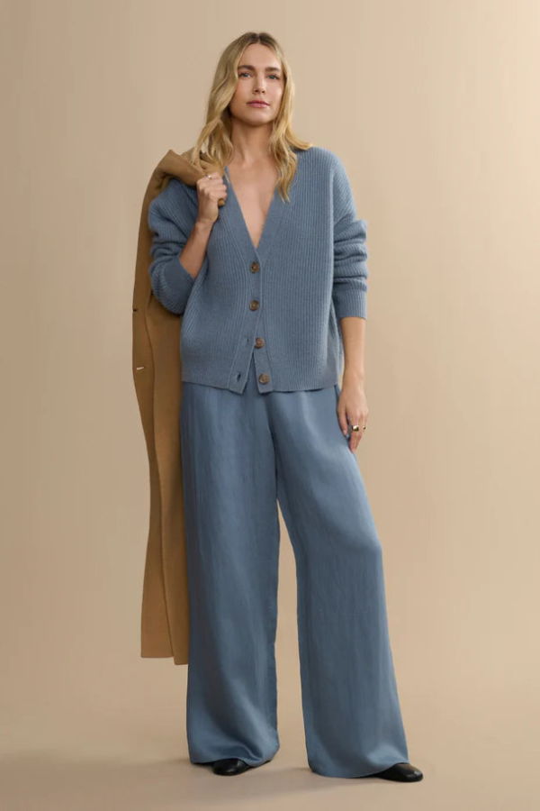 Jenni Kayne Cropped Cashmere Cocoon Cardigan