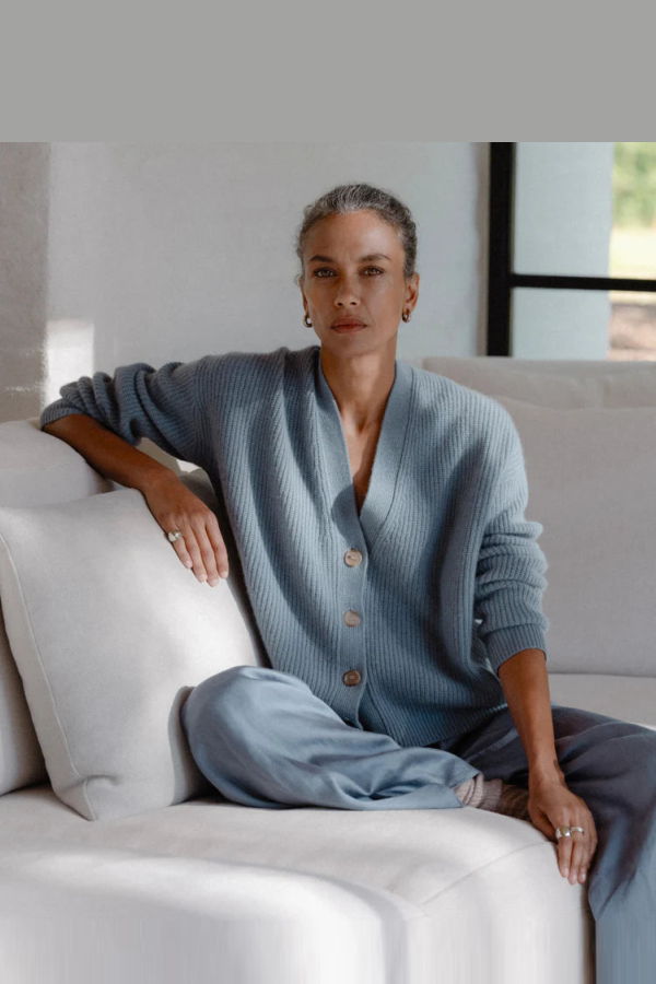 Jenni Kayne Cropped Cashmere Cocoon Cardigan