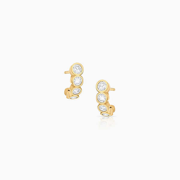 Thatch Astrid Hoop Earrings - 14K Gold Plated