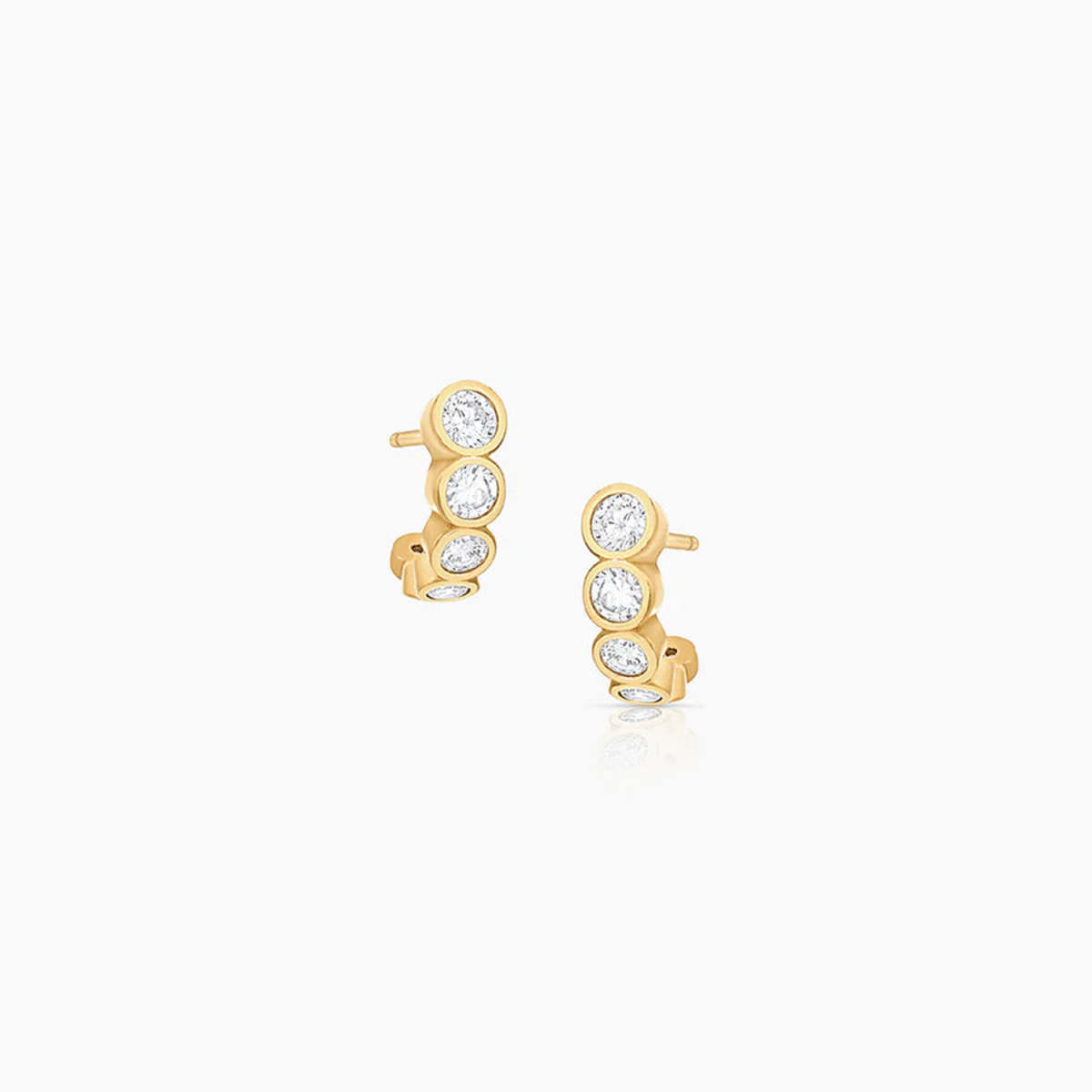 Thatch Astrid Hoop Earrings - 14K Gold Plated - Image 1 of 6