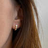 Thatch Astrid Hoop Earrings - 14K Gold Plated - Thumbnail 3