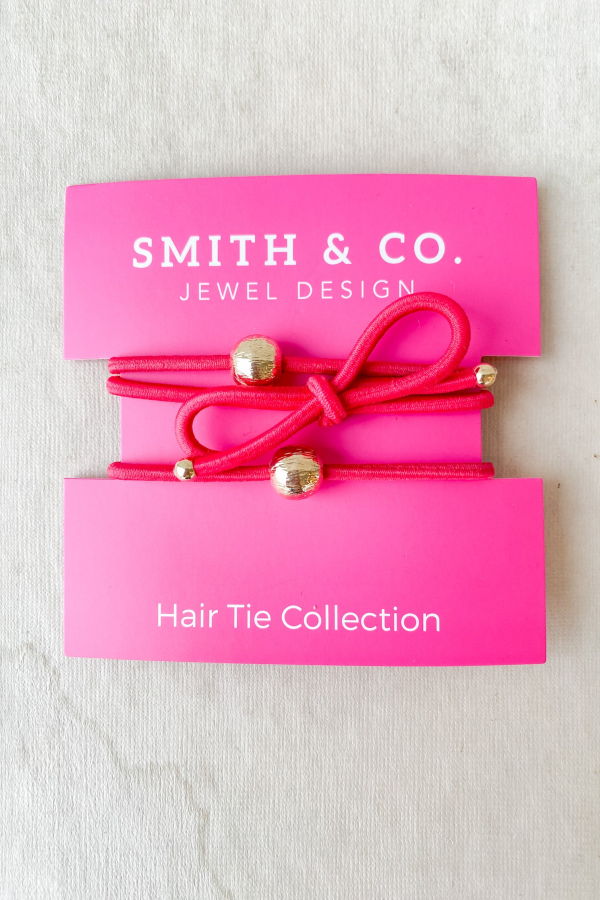 Smith and Co. Design Ribbons & Bows Hair Tie Set