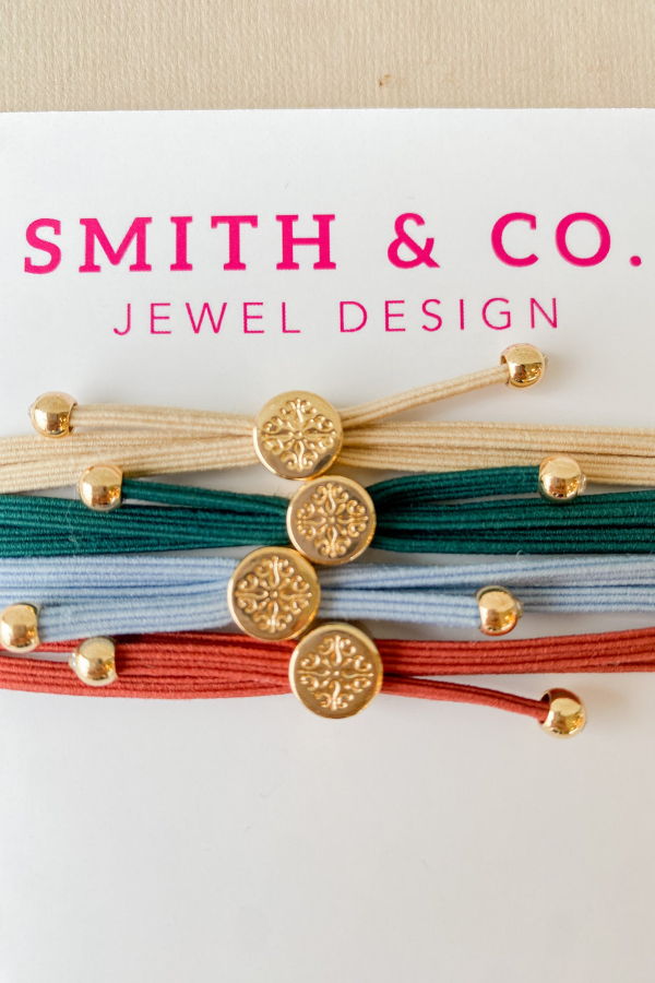Smith and Co. Design Skinny Hair Tie Set