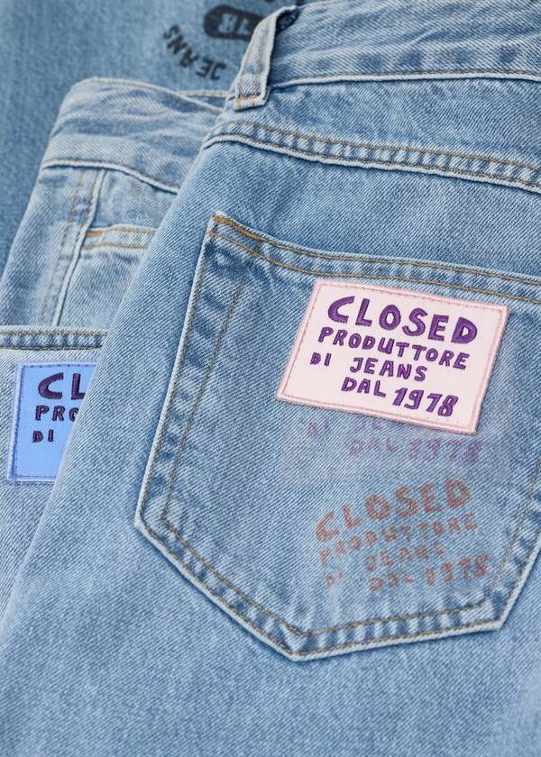 Closed Printed Nikka Jean Jeans - M.Blue