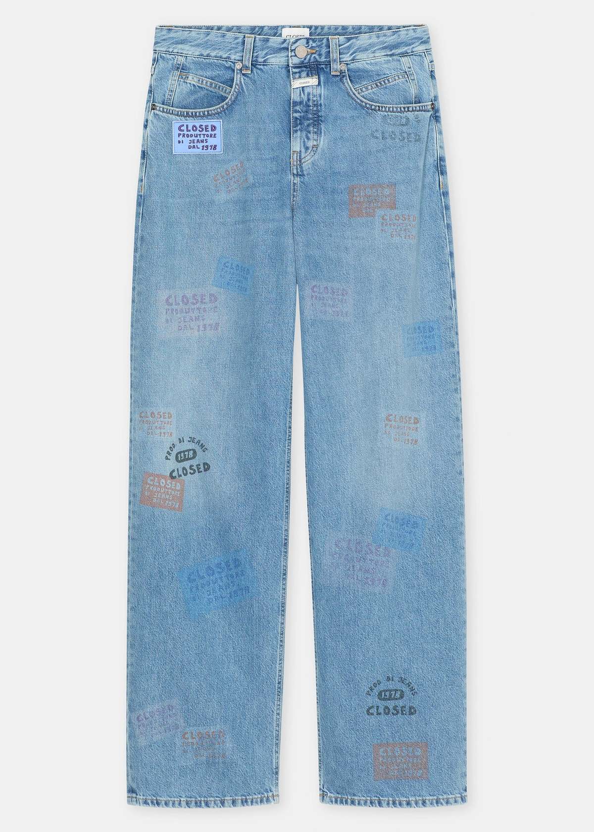 Closed Printed Nikka Jean Jeans - M.Blue - Image 8 of 8
