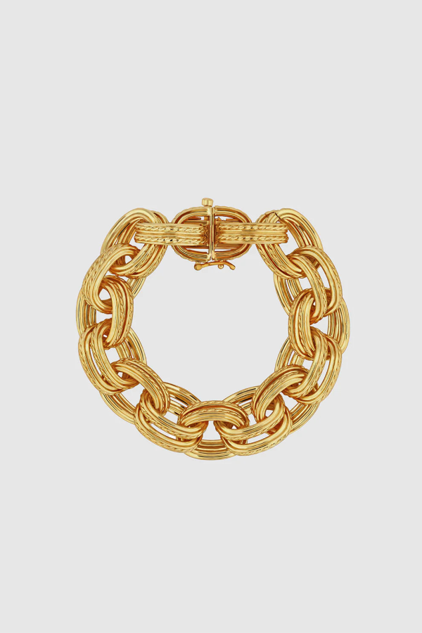 Anine Bing Double Link Chain Bracelet