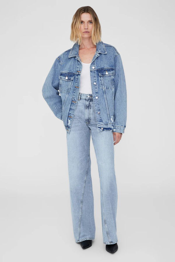 Anine Bing Rory Jacket - Vintage Blue