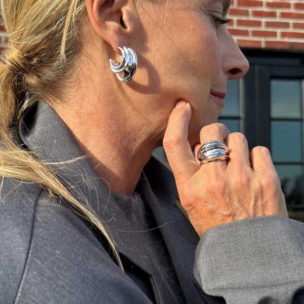 Jenny Bird Leona Ring - Silver