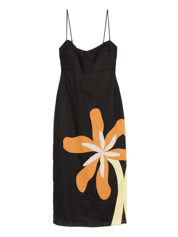 CALA DE LA CRUZ Paloma Dress - Cattle | Garmentory CALA DE LA CRUZ Paloma Dress - Cattle | Garmentory