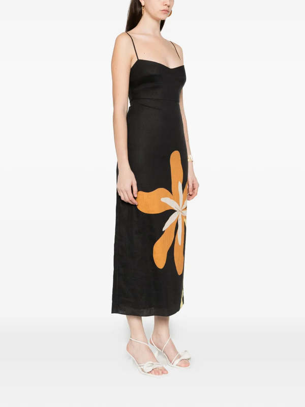 CALA DE LA CRUZ Paloma Dress - Cattle | Garmentory