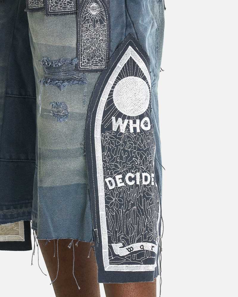 Who Decides War Patch Arched Carpenter Short Shorts