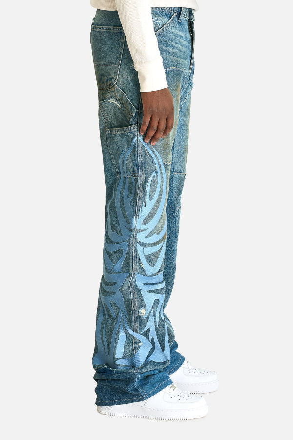 Who Decides War WDW Winged Carpenter Denim Jeans