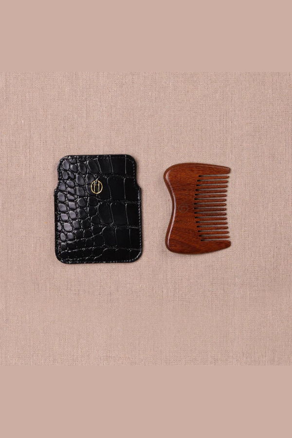 Heaven Mayhem Brown Mini Comb
