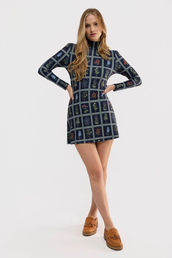 Smith & Quinn Dottie Dress - Gardners Window Navy