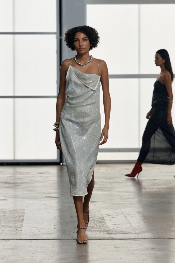 Third Form Solace Sequin Midi Dress - Time Past